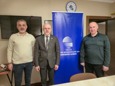 TMMOB ELEKTRİK MÜHENDİSLERİ ODASI 47. DÖNEM YÖNETİM KURULU ÜYESİ VE CHP SAMSUN İL BAŞKANI SAYIN MEHMET ÖZDAĞ, ŞUBEMİZİ ZİYARET ETTİ.