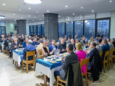 ŞUBE BAŞKANIMIZ VE BAŞKAN YARDIMCIMIZ ATSO İFTAR PROGRAMINA KATILDI