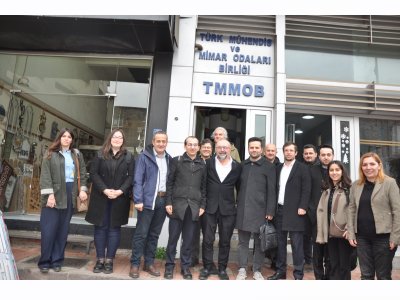 EMO KOCAELİ ŞUBESİ OLARAK SEDAŞ YÖNETİCİLERİ İLE TOPLANTI YAPILDI