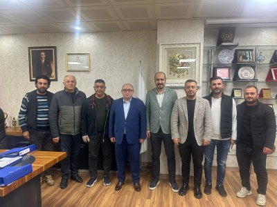 15 ARALIK 2025-ERDEMLİ BELEDİYE BAŞKANINA ZİYARET
