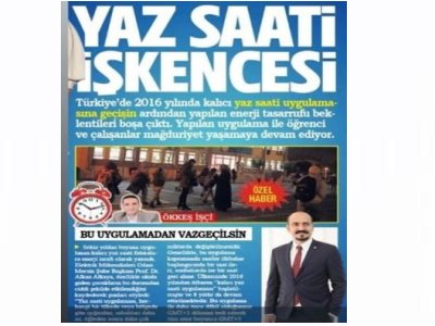 TÜRKİYE SEKİZ YILDIR KARANLIĞA UYANIYOR