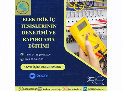 MİSEM: ELEKTRİK İÇ TESİSLERİNİN DENETİMİ VE RAPORLAMASI EĞİTİMİ