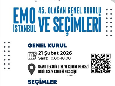 EMO İSTANBUL 45. OLAĞAN GENEL KURULU VE SEÇİMLERİ