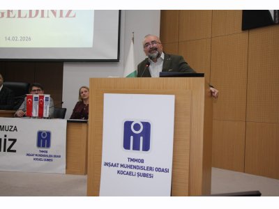 İNŞAAT MÜHENDİSLERİ ODASI KOCAELİ ŞUBESİ GENEL KURULUNA KATILDIK