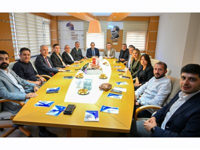 ATSO YÖNETİMİNDEN ŞUBEMİZE ZİYARET