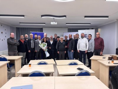 EMO KOCAELİDE DEVİR TESLİM TÖRENİ VE GÖREV DAĞILIMI YAPILDI