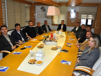 ANTALYA TİCARET VE SANAYİ ODASI 24. GRUP MESLEK KOMİTESİNDEN ŞUBEMİZE ZİYARET