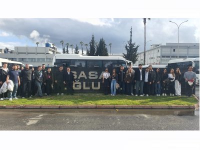 EMOGENÇ ÖĞRENCİ TOPLULUĞU  SASA POLYESTER TESİSLERİNE TEKNİK GEZİ GERÇEKLEŞTİRMİŞTİR.