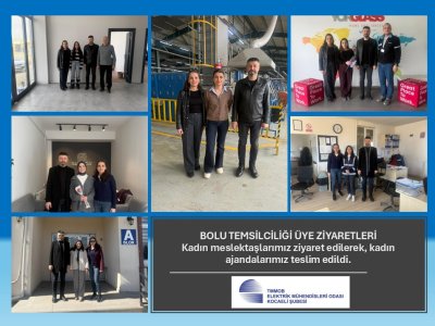 BOLU TEMSİLCİLİĞİ KADIN ÜYE ZİYARETLERİ GERÇEKLEŞTİRİLDİ