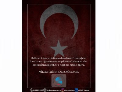 MİLLETİMİZİN BAŞI SAĞOLSUN.