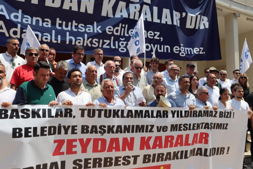 TMMOB HEYETI, ZEYDAN KARALAR`LA DAYANISMA ZIYARETINDE BULUNDU