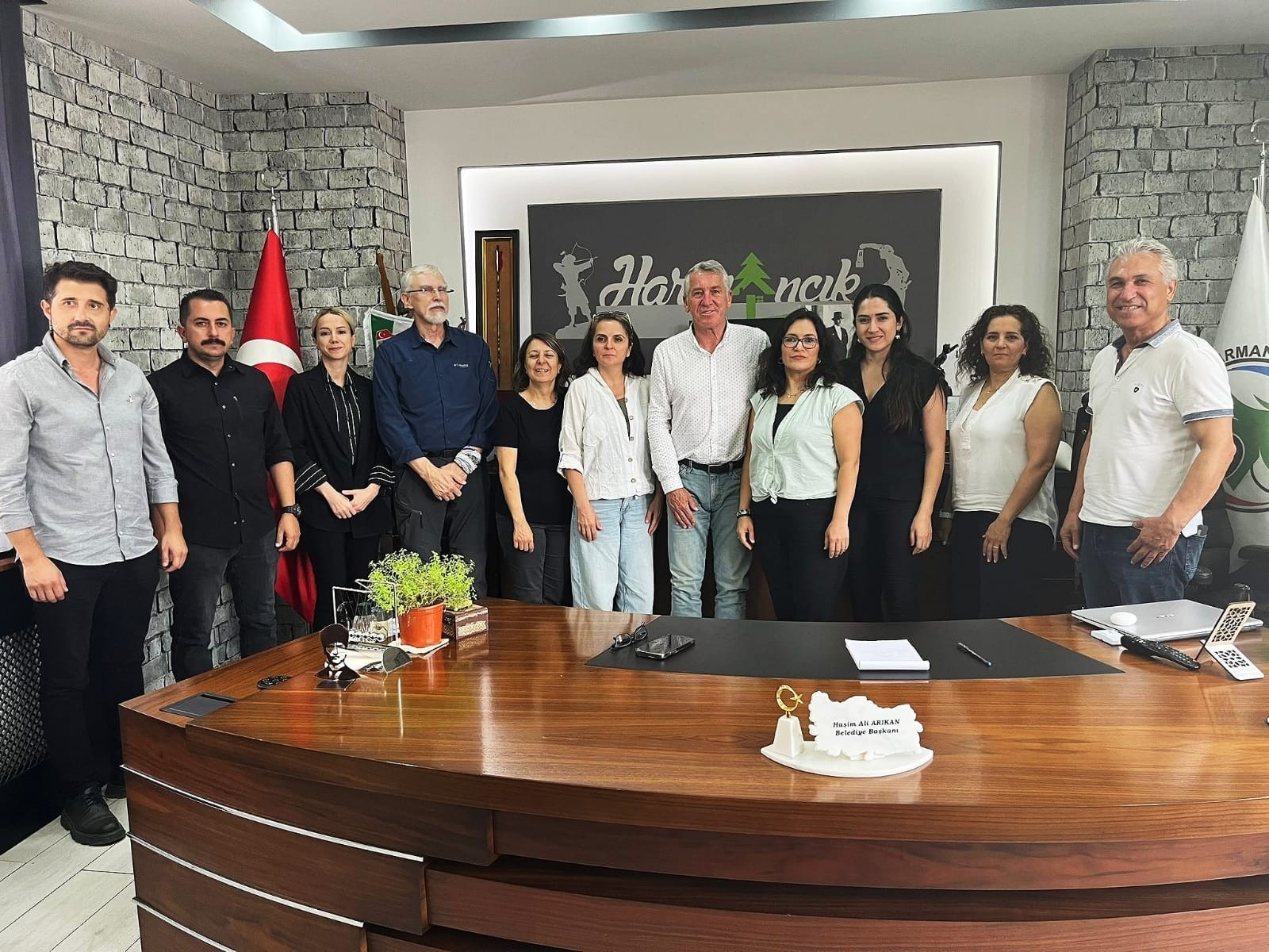 HARMANCIK BELEDİYE BAŞKANI ZİYARET EDİLDİ