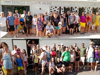 EMO ANTALYA ŞUBESİ’NDEN KÖPRÜLÜ KANYON’DA RAFTİNG ETKİNLİĞİ