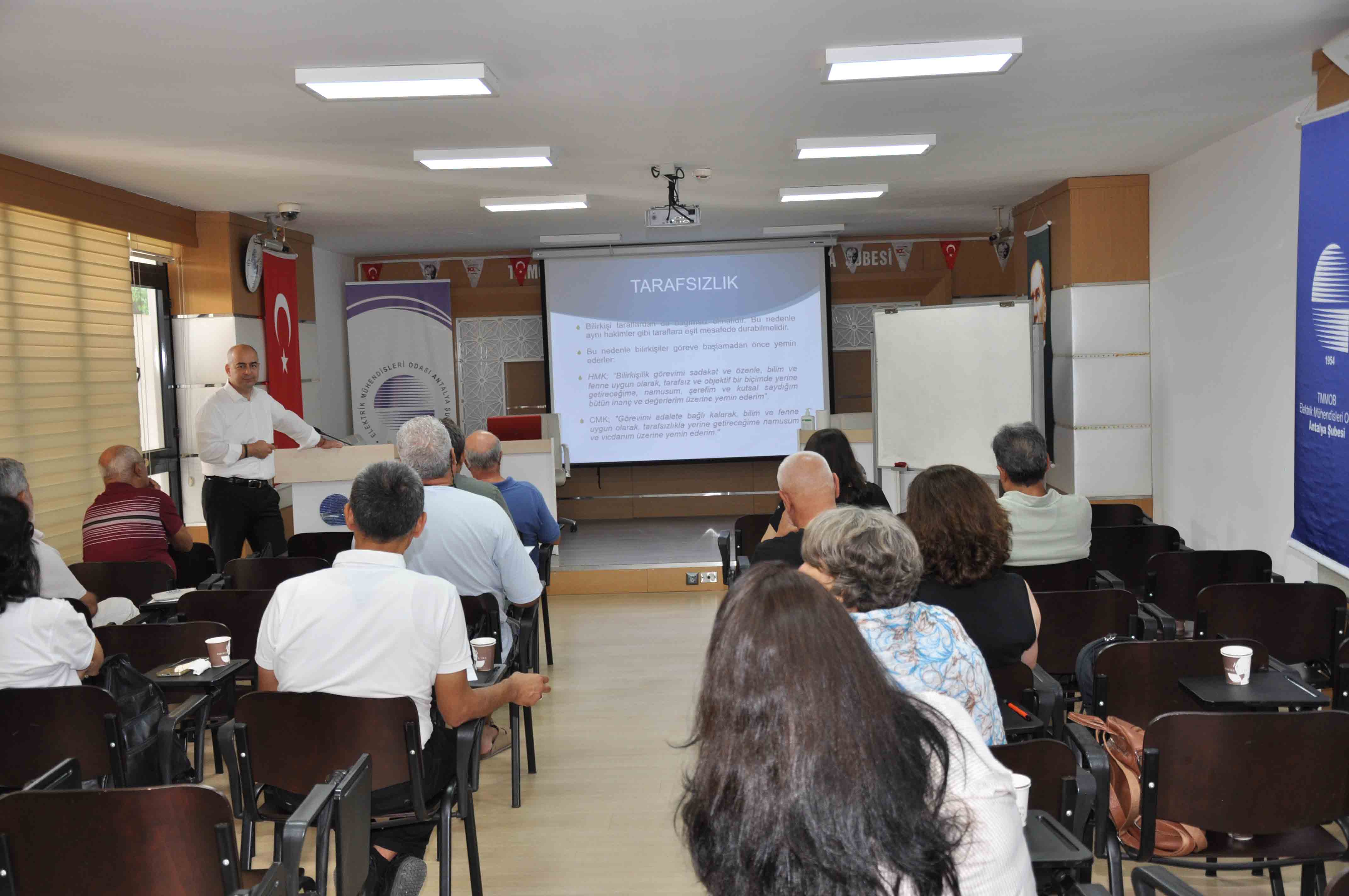 ŞUBEMİZDE BİLİRKİŞİLİK YENİLEME EĞİTİMİ DÜZENLENDİ