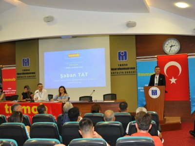 TMMOB MMŞP GÜNCEL SORUNLARI VE ÇÖZÜM ÖNERİLERİ ANTALYA YEREL KURULTAYI GERÇEKLEŞTİRİLDİ