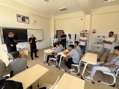 ÇERMİK`TE ÜYE ZİYARETİ YAPILDI