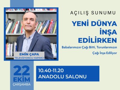 ETUK 2025, EMİN ÇAPA’NIN SUNUMUYLA BAŞLIYOR