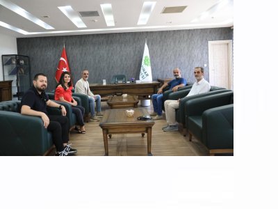 KAYAPINAR BELEDİYESİ EŞBAŞKANLARI ZİYARET EDİLEREK KENTİMİZDE YAŞANAN YANGINLAR VE TEKNİK-MESLEKİ ÇALIŞMALAR HAKKINDA GÖRÜŞ ALIŞVERİŞİ YAPILDI.