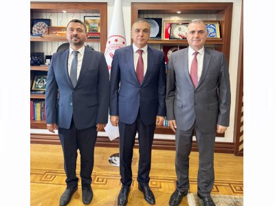 HAZİNE VE MALİYE BAKANLIĞI BAKAN YARDIMCISI HATİPOĞLU’NA EMO ANKARA ŞUBESİ’NDEN ZİYARET