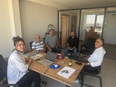 SMM`Lİ ÜYEMİZ YENİ BÜROSUNDA ZİYARET EDİLDİ