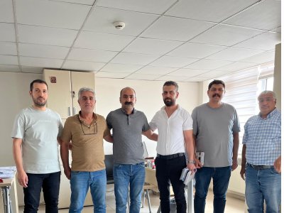 PTT BÖLGE MÜDÜRLÜĞÜ İNŞAAT EMLAK DAİRESİNDE MESLEKDAŞLARIMIZ ZİYARET EDİLDİ