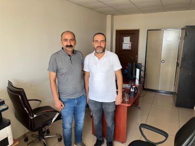 ULAŞTIRMA İL MÜDÜRLÜĞÜNDE ÇALIŞAN ÜYEMİZ ZİYARET EDİLDİ