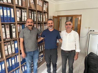 ESKİ YÖNETİM KURULU ÜYEMİZE ANLAMLI ZİYARET
