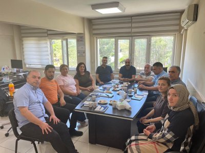 TEİAŞ DİYARBAKIR İŞLETME VE BAKIM MÜDÜRLÜĞÜNDE MESLEKTAŞLARIMIZ ZİYARET EDİLDİ