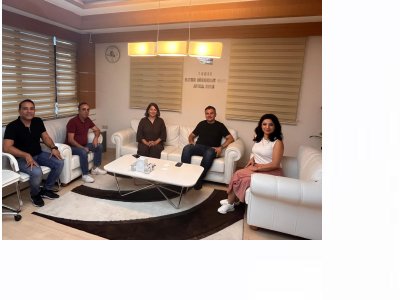 EMO GAZİANTEP ŞUBE BAŞKANIMIZ İSLİM ARIKAN VE SUBEMİZ MALİ İŞLER SORUMLUSU NECLA BOZGEYİK EMO ANTALYA ŞUBEMİZİ ZİYARET ETTİ.