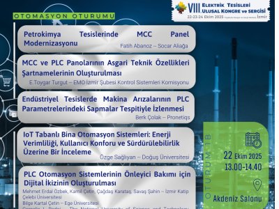 ETUK 2025 - OTURUM 1B: OTOMASYON