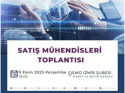 SATIŞ MÜHENDİSLERİ TOPLANTISI