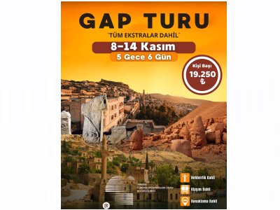 EMO SOSYAL GEZİSİ (GAP TURU)