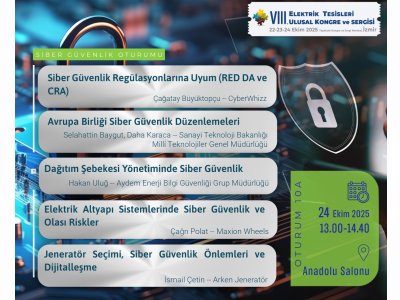 ETUK 2025 - OTURUM 10A - SİBER GÜVENLİK