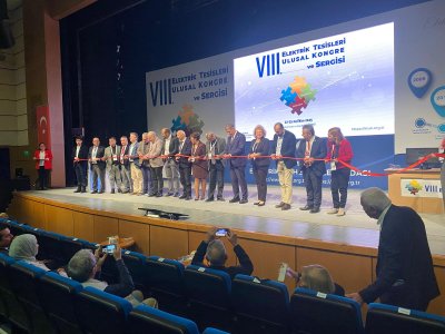 VIII. ELEKTRİK TESİSLERİ ULUSAL KONGRESİNE KATILIM SAĞLADIK