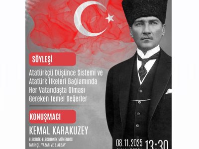 SÖYLEŞİ:ATATÜRKÇÜ DÜŞÜNCE SİSTEMİ VE ATATÜRK İLKELERİ BAĞLAMINDA HER VATANDAŞTA OLMASI GEREKEN TEMEL DEĞERLER