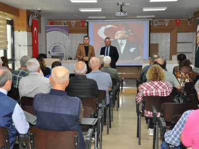 ATATÜRK’Ü ANMA SÖYLEŞİSİ ŞUBEMİZDE GERÇEKLEŞTİRİLDİ