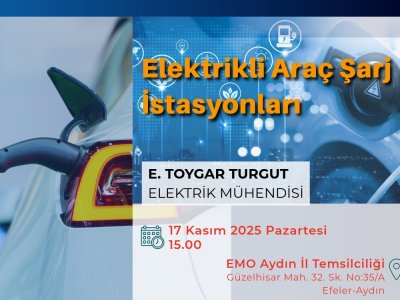BİLGİLENDİRME TOPLANTISI: ELEKTRİKLİ ARAÇ ŞARJ İSTASYONLARI