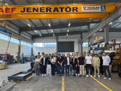 ELEKTRİK ELEKTRONİK MÜHENDİSLİĞİ BÖLÜMÜ ÖĞRENCİLERİNE TEKNİK GEZİ DÜZENLENDİ
