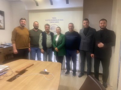 SAMSUN BAROSU ÇEVRE VE KENT KOMİSYONU YÖNETİMİNDEN ŞUBEMİZE ZİYARET