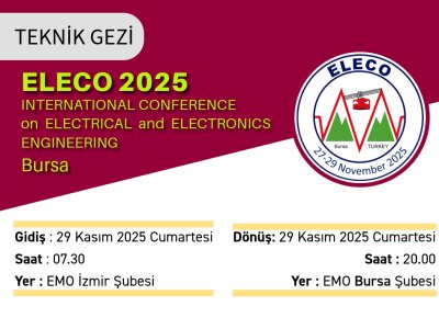 ELECO 2025`E KATILIYORUZ – ONLİNE KAYIT