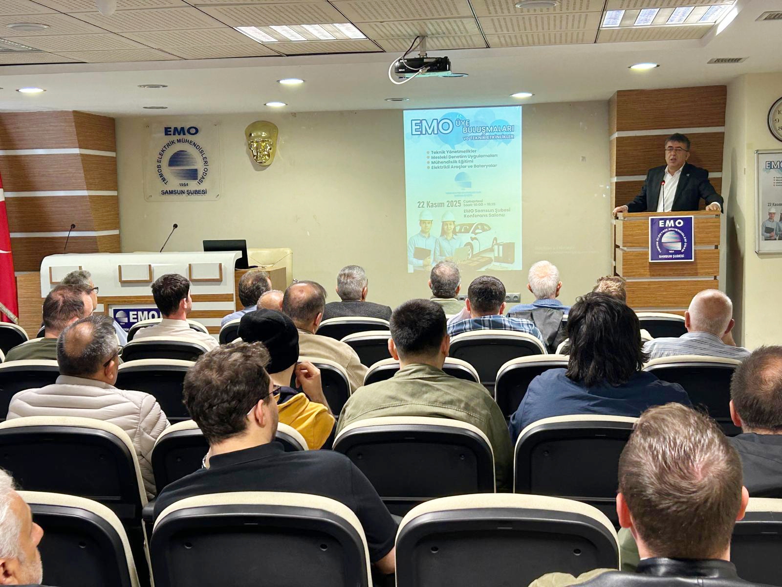 ÜYE BULUŞMALARI VE TEKNİK ETKİNLİKLER SERİSİ SAMSUN`DA GERÇEKLEŞTİRİLDİ