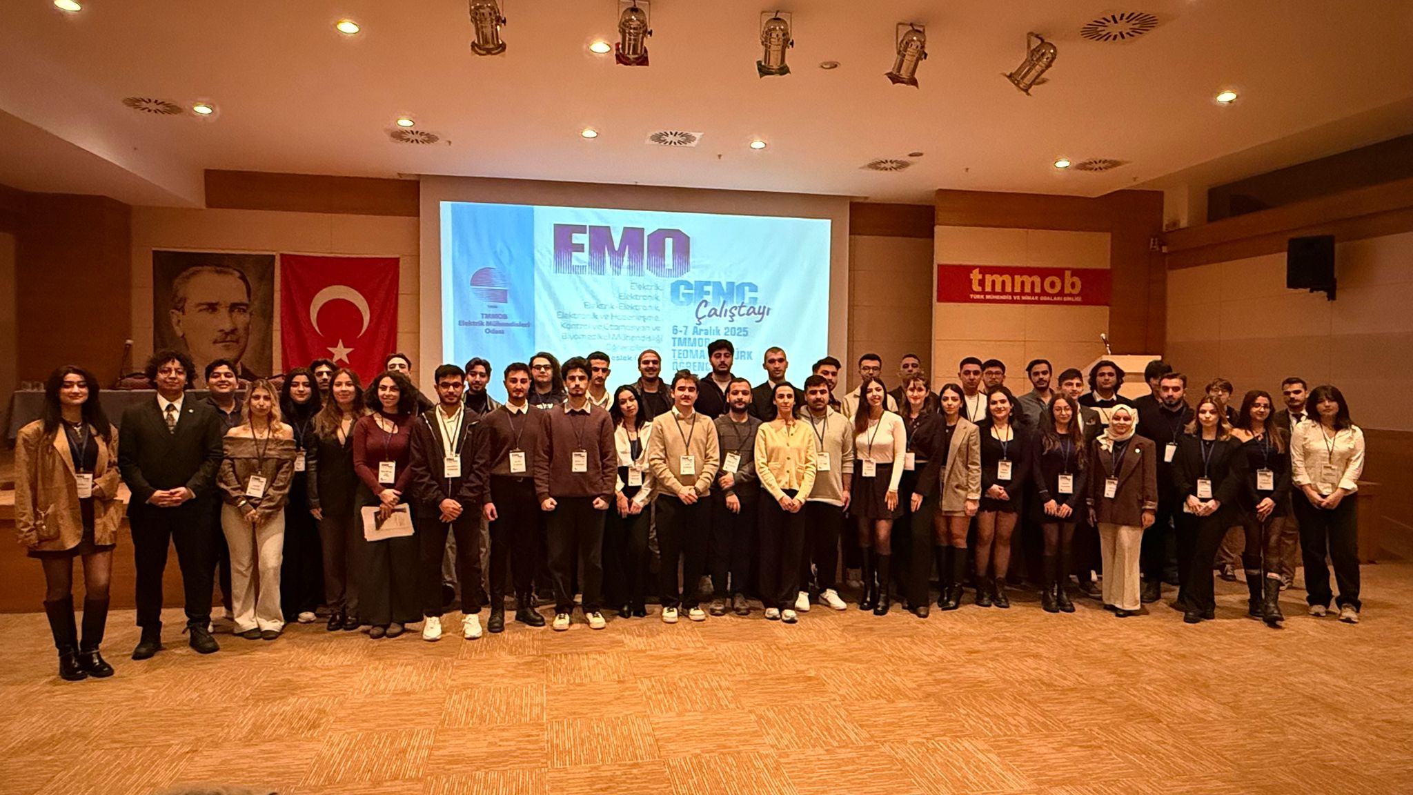 EMO-GENÇ 2025 ÇALIŞTAYI ANKARA`DA GERÇEKLEŞTİRİLDİ