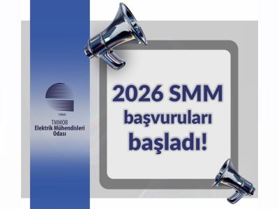 2026 YILI SMM/BT BELGE YENİLEME İŞLEMLERİ 17 KASIM 2025 TARİHİNDE BAŞLADI