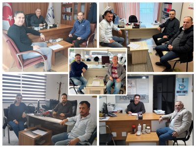 EMO ANTALYA ŞUBESİ İL VE İLÇE TEMSİLCİLİKLERİNDE OLAĞAN DENETİMLER GERÇEKLEŞTİRİLDİ