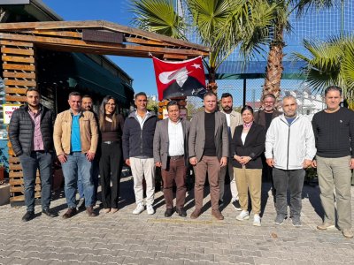 EMO ANTALYA ŞUBESİ KEMER’DE ÜYELERLE BULUŞTU