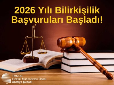 2026 YILI BİLİRKİŞİLİK BAŞVURULARI BAŞLADI