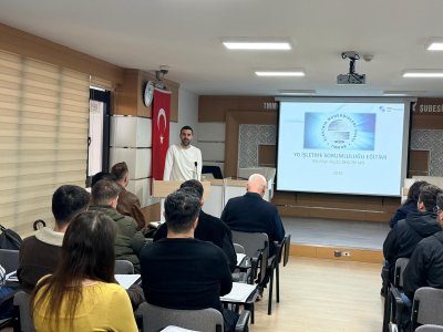 MİSEM KAPSAMINDA YG TESİSLERİNDE İŞLETME SORUMLULUĞU EĞİTİMİ GERÇEKLEŞTİRİLDİ