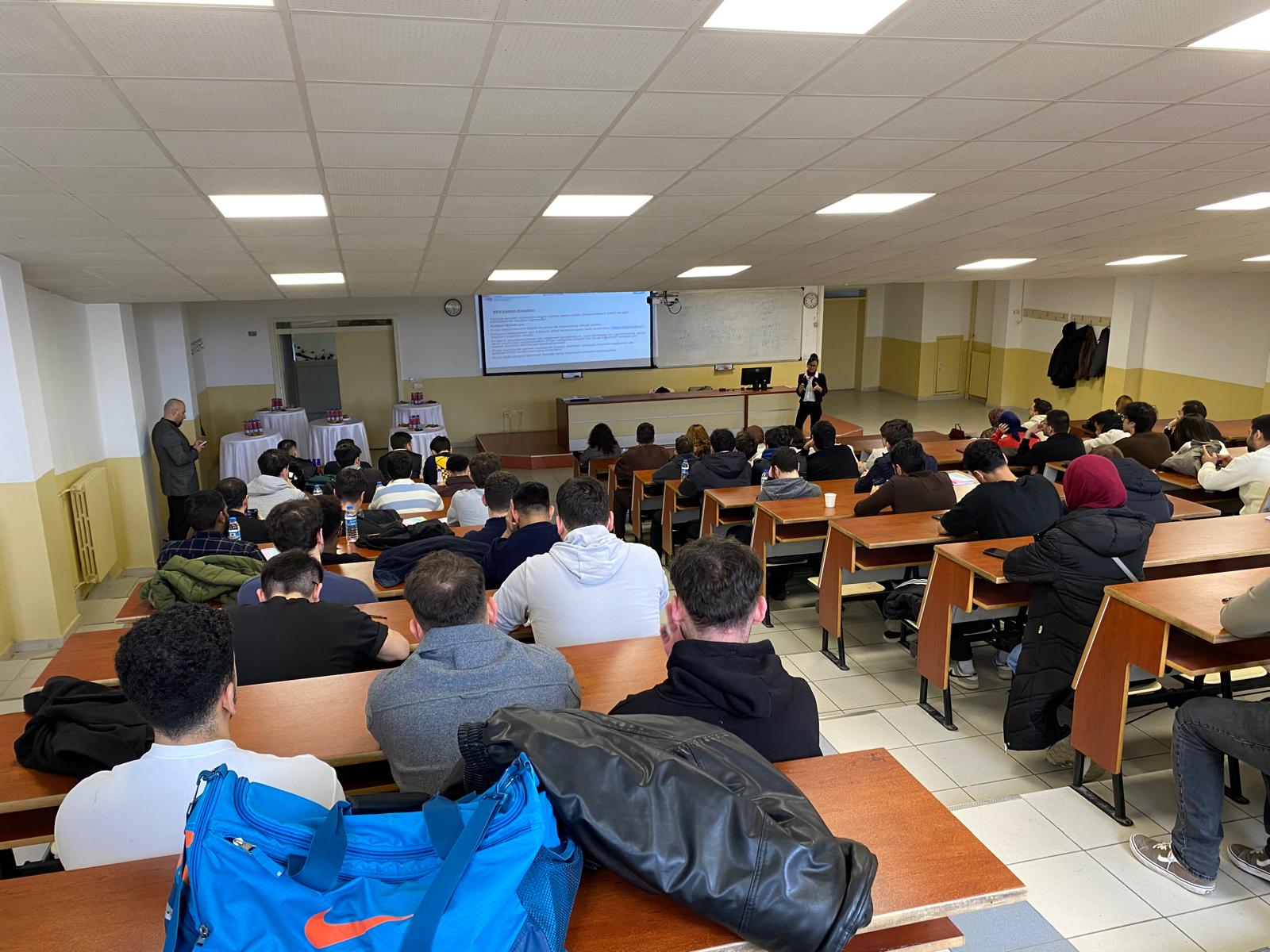ONDOKUZ MAYIS ÜNİVERSİTESİ VE SAMSUN ÜNİVERSİTESİ ELEKTRİK-ELEKTRONİK MÜHENDİSLİĞİ BÖLÜMLERİNDE BPS-2026 HAZIRLIKLARI KAPSAMINDA EMO-GENÇ`E SUNUM YAPILDI