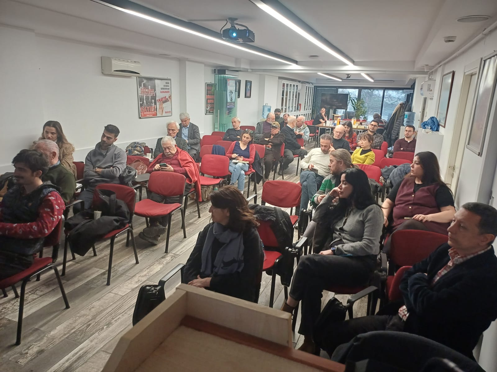 ÇERNOBİL’İN 40. YILINDA NÜKLEER TEHDİDİN GÖLGESİNDE TÜRKİYE PANELİ ŞUBEMİZDE GERÇEKLEŞTİ.
