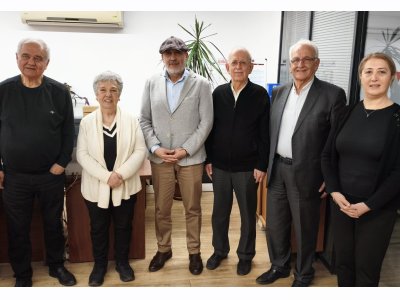 ORTAK YAŞAMI GELİŞTİRME VAKFI YÖNETİCİ VE ÜYELERİ ŞUBEMİZİ ZİYARET ETTİ.